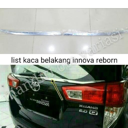 Jual List/Lis Kaca Belakang Reborn 2016 Kaca Innova | Shopee Indonesia