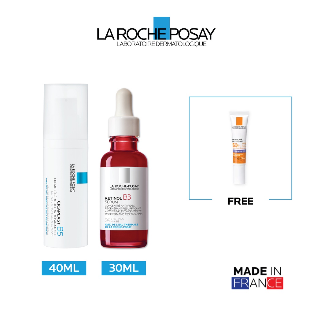 [Creator Exclusive] Retinol Serum 30ml & Cicaplast Light Cream FREE Sunscreen