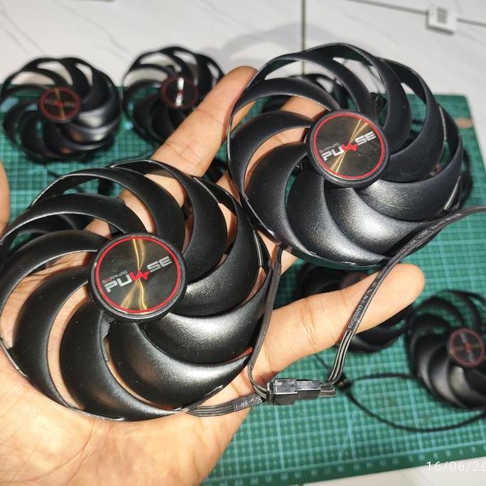 Jual Fan vga Sapphire PULSE Rx 6600 6650 Xt 87mm 4pin OEM | Shopee ...