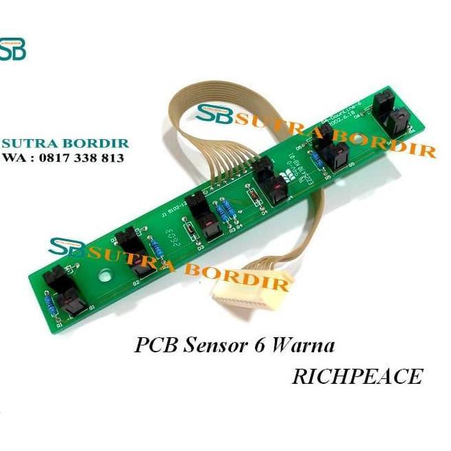 Jual Pcb Sensor Richpeace 6 Warna Mesin Bordir Komputer Richpeace 6 ...