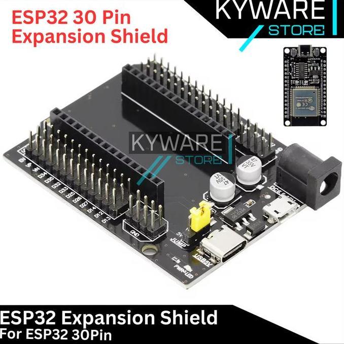 Jual KRISWO ESP32 Expansion Shield Board 30 Pin Base Plate IO | Shopee ...