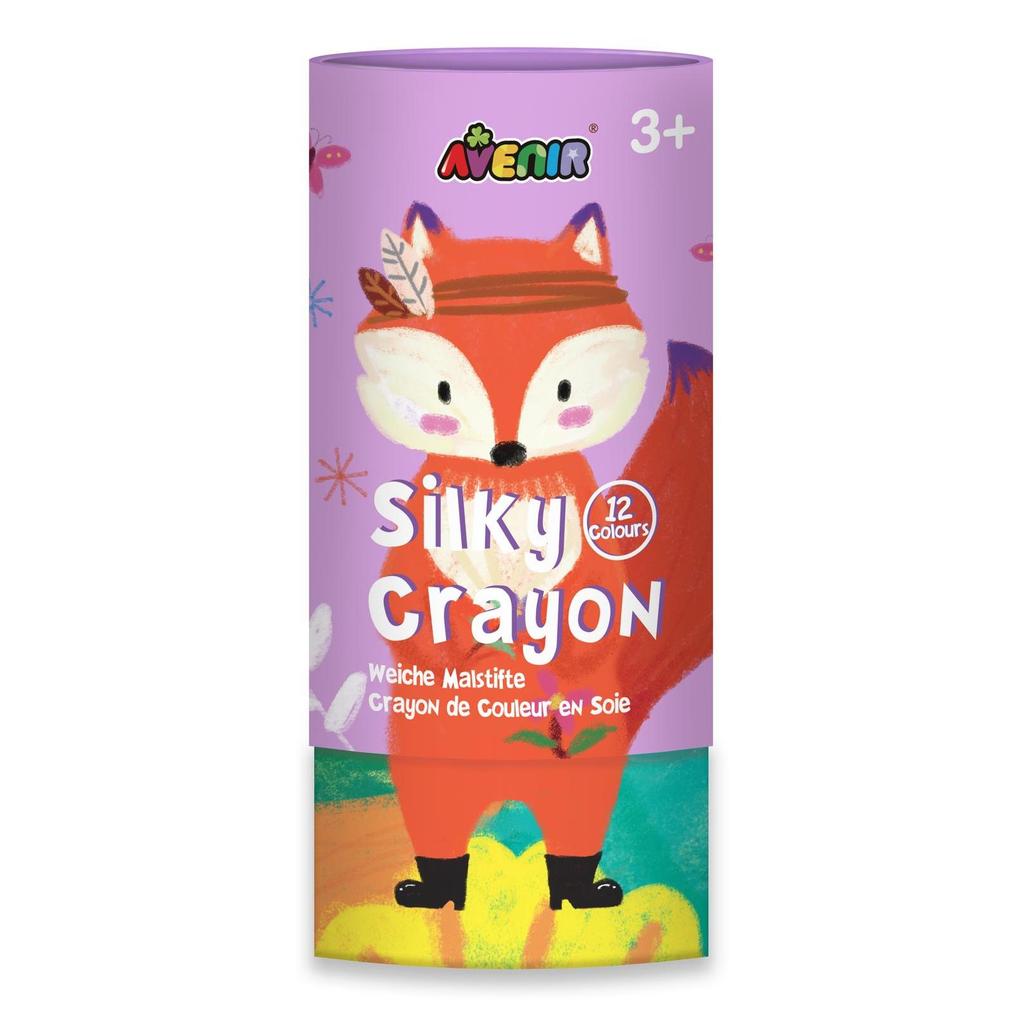 Jual Mainan Edukasi Anak Silky crayon 12 Colour fox - BTS196001 ...