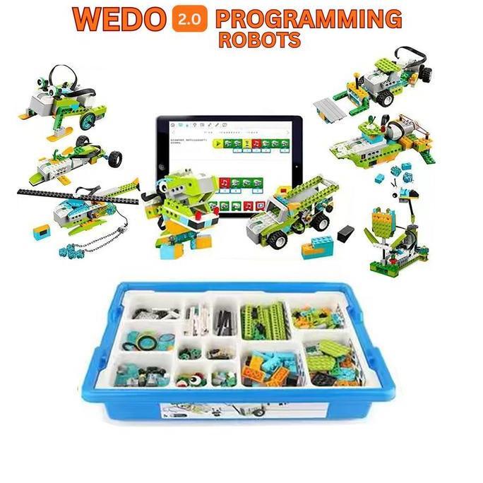 Jual Zena_groupabadi - WeDo Coding Robot Brick Block Mainan Edukasi ...
