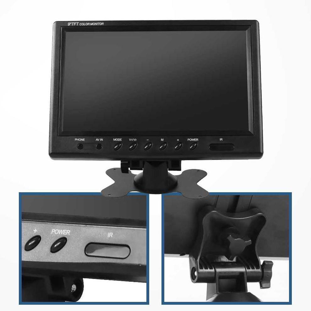 Jual Primal Threecar Monitor Parkir Mobil Rear View TFT LCD DVD MP3 ...