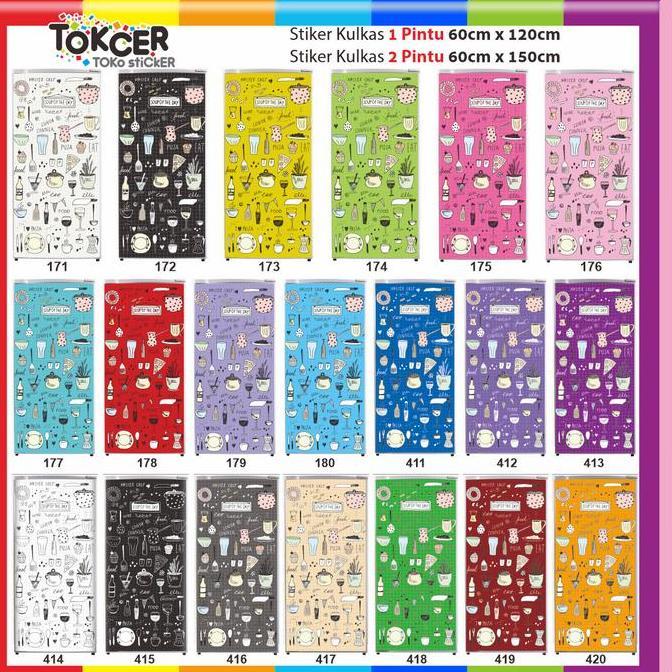 Jual STIKER Kulkas 1 Pintu atau 2 Pintu STANDAR Masterchef sticker ...