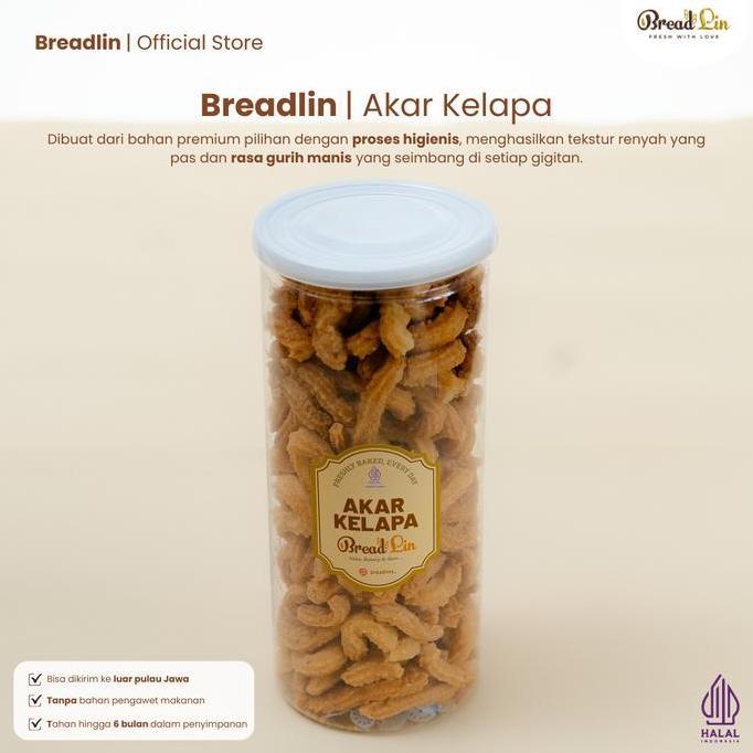 Jual Breadlin Akar Kelapa Cookies By Breadlin Premium Halal Snack ...