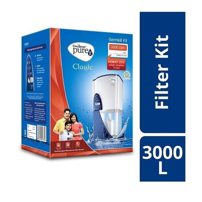 Jual Sutoreji- Refill Pureit Germkill Kit 3000 L Pure It Germ Kill Gkk ...