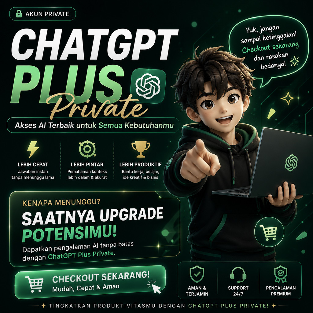Prompt GPT Ai Model 5.5+ Paket Akses Layanan 1 Bulan | Untuk Belajar & Produktivitas Cocok Untuk Tugas Membership 1 Bulan | Siap Digunakan