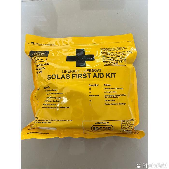 Jual Solas First Aid Kit/ Liferaft-Lifeboat | Shopee Indonesia