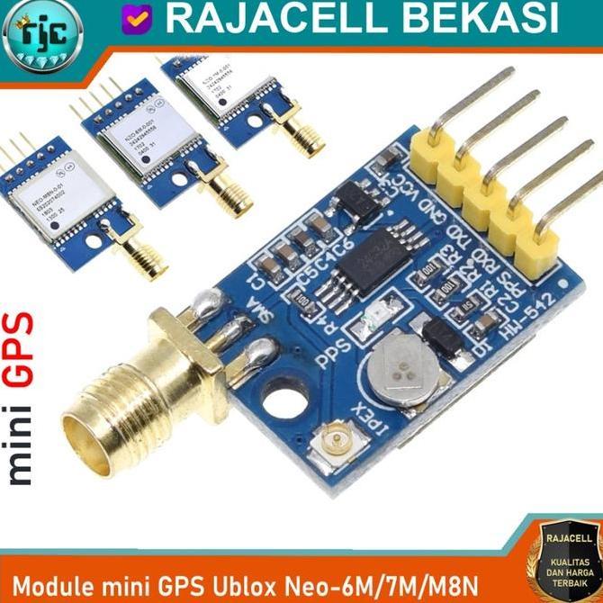 Jual Module GPS mini Ublox Neo-6M Neo-7M Neo-M8N Serial Output to ...