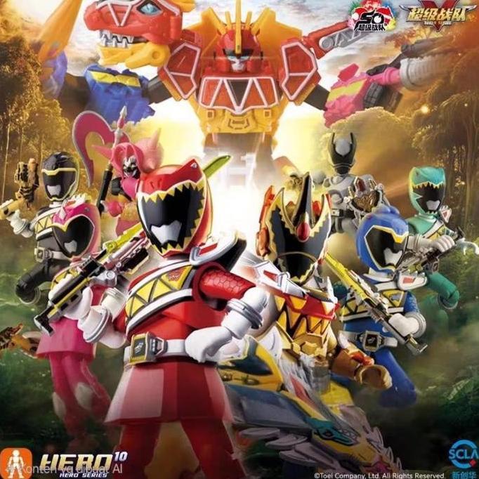 Jual BLOKEES SUPER SENTAI GALAXY VERSION 02 GV02 GV 02 KYORYUGER ...