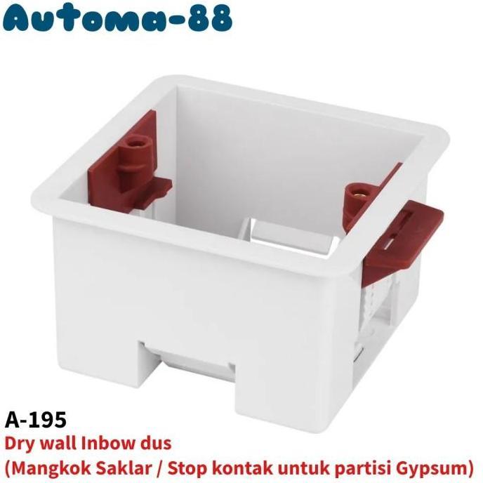 Jual AMC BOX INBOW DUS GYPSUM GRC IB 1G 2G SINGEL DOBEL GIPSUM KOTAK ...