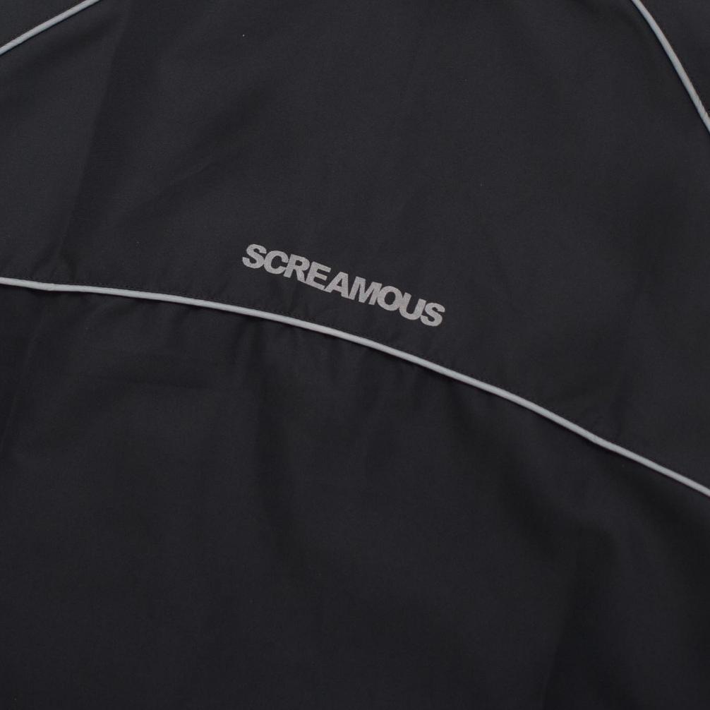 Jual Ready Stock Screamous Windbreaker Jacket Reflective Riley Black ...