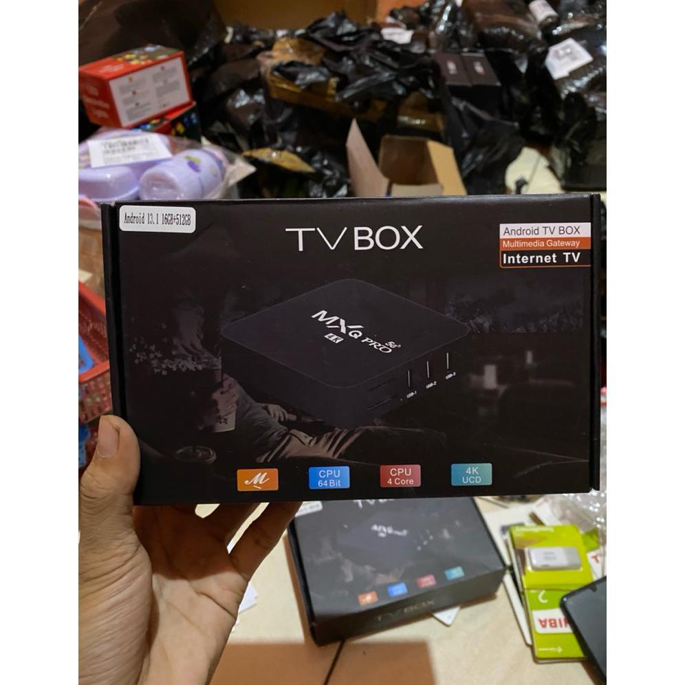 Jual Mxq Pro Tv Box Android 10.1 Smart Set Top Box Ram 16Gb+512Gb Media ...