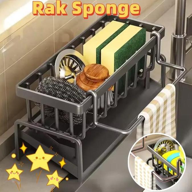 Jual RAXSTAR Rak Sponge / Rak Penyimpanan Spon Dapur / Rak Sabun Cuci ...