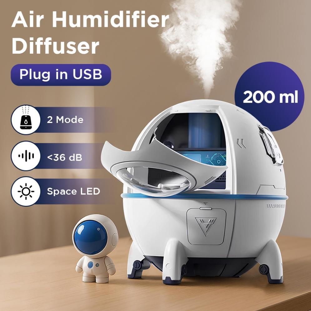 Jual New Product Sapopoe Air Humidifier Mini Ultrasonic Diffuser Space ...