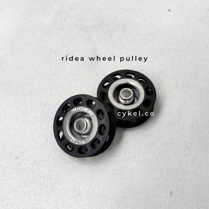 Jual Ridea Pulley Wheel Silver For Brompt Folding Bike Sepeda Lipat ...