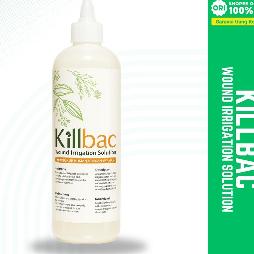 Jual Killbac 350Ml | Cairan Pembersih Luka | Killbac Wound Irrigation ...