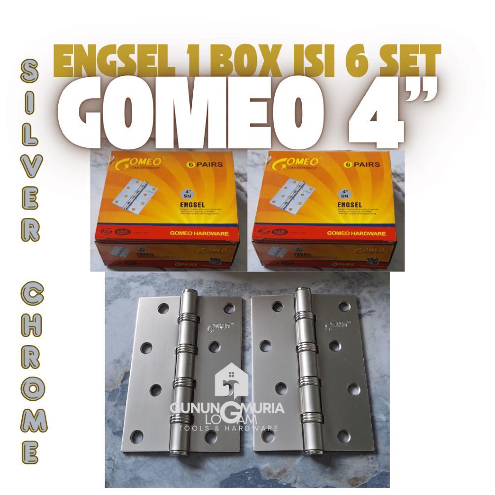 Jual (Terbaru) 1 BOX isi 6 SET/6 Pasang (12 Biji) Engsel Pintu Rumah ...