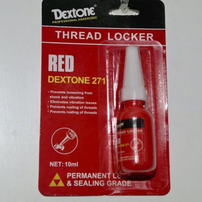 Jual Dextone Red Thread Locker 271 Lem Baut ThreadLock permanen ...