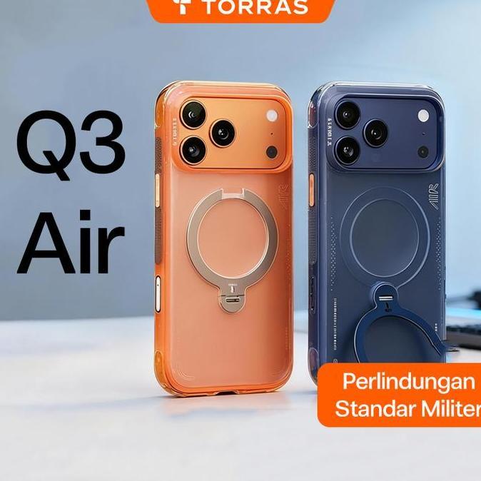 Jual TORRAS Casing 360 Ostand Q3 Air untuk iPhone 17 Pro Max Magsafe ...
