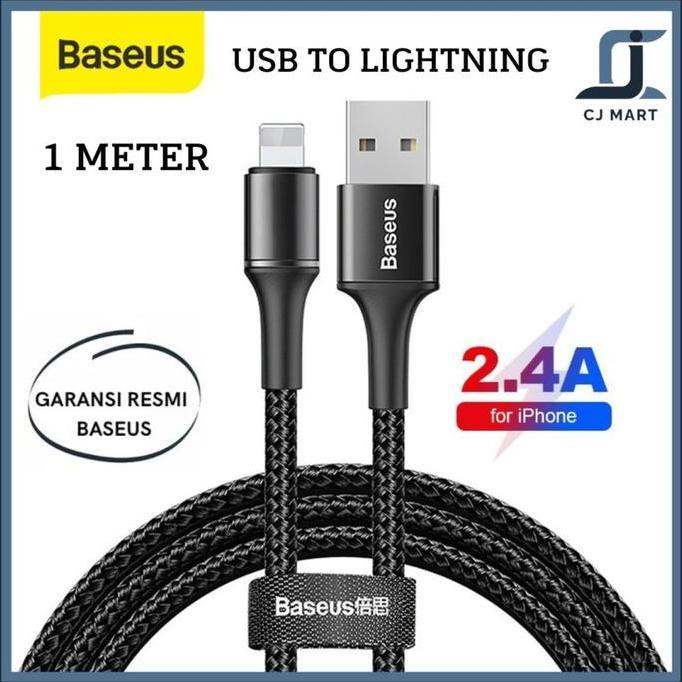 Jual KABEL DATA LED HALO FAST CHARGING LIGHTNING FOR IPHONE | Shopee ...