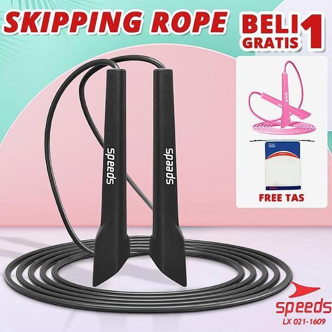 Jual SPEEDS Skipping Spring Lompat Tali Jumping Rope Anak Remaja Dewasa ...