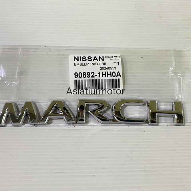 Jual Emblem Logo Pintu Bagasi Belakang Nissan March | Shopee Indonesia