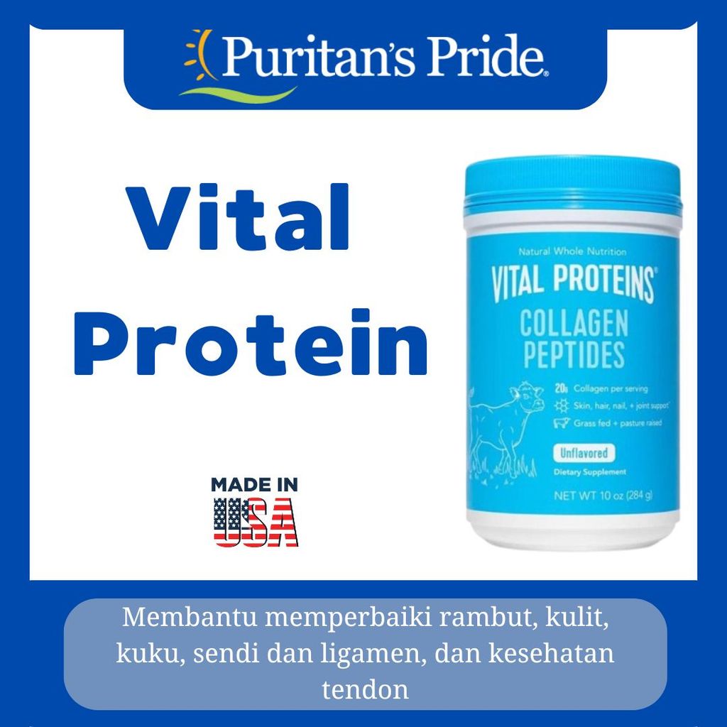 Jual Nestle Vital Proteins Protein Collagen Peptides Peptide Unflavored ...