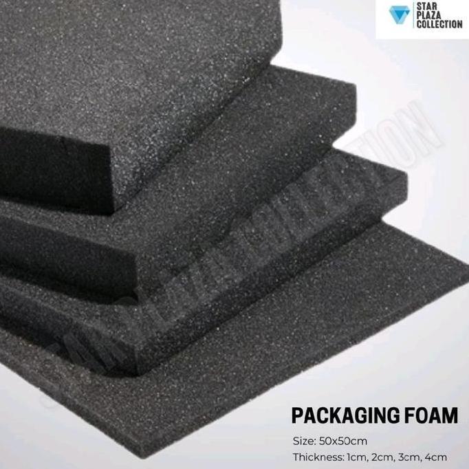 Jual Busa Royal Foam Hitam Super Lembaran / Busa Packing Paking Hitam ...