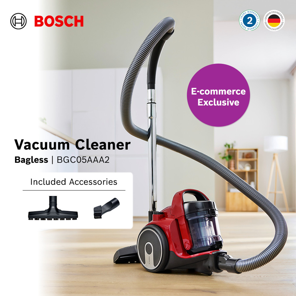 [Ecommerce Exclusive] Bosch BGC05AAA2 Bagless Vacuum Cleaner | Serie 2