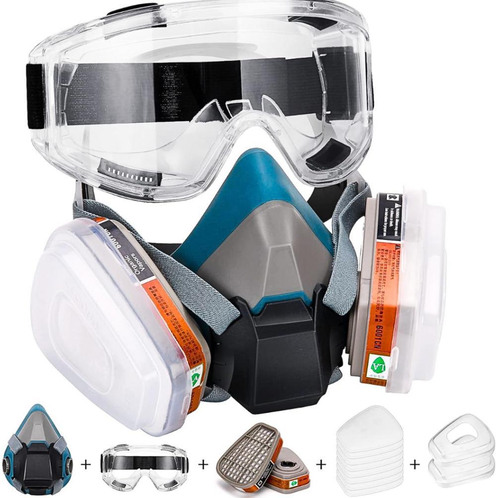 Jual Mall Taffguard Masker Gas Respirator Full Face + Kacamata Beracun ...