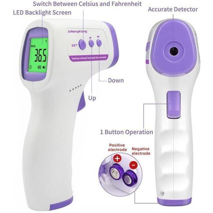 Jual Thermometer Digital Infrared Termometer Anak Alat Ukur Suhu Bayi ...
