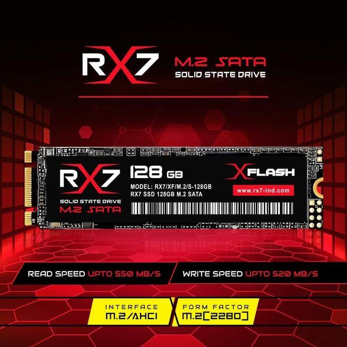 Jual Hozon- Ssd M2 Sata / M.2 Sata / M2Sata 128Gb Rx7 Resmi (Garansi 3 ...