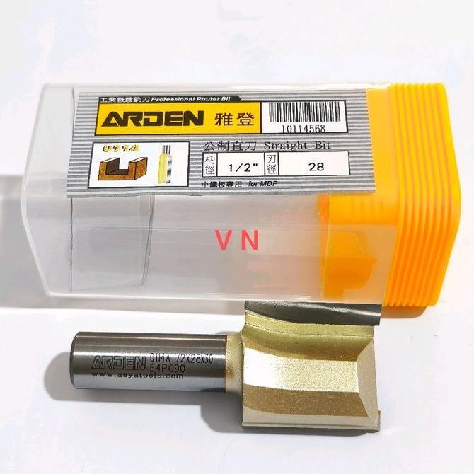 Jual Mata Router/Profil Lurus 28Mm X 30Mm As 1/2 Straight Bits Merk ...