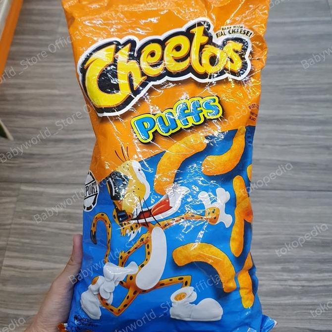 Jual Cheetos Puff Snack Import Rasa Cheese 227Gr | Shopee Indonesia