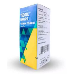Jual TEOROL DROPS VIT D3 400 12.5ML | Shopee Indonesia