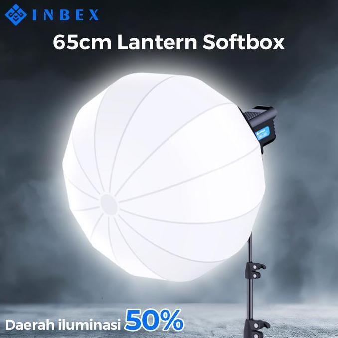 Jual Licht- Inbex Collapsible Lantern Softbox Paket Studio Lightstand ...