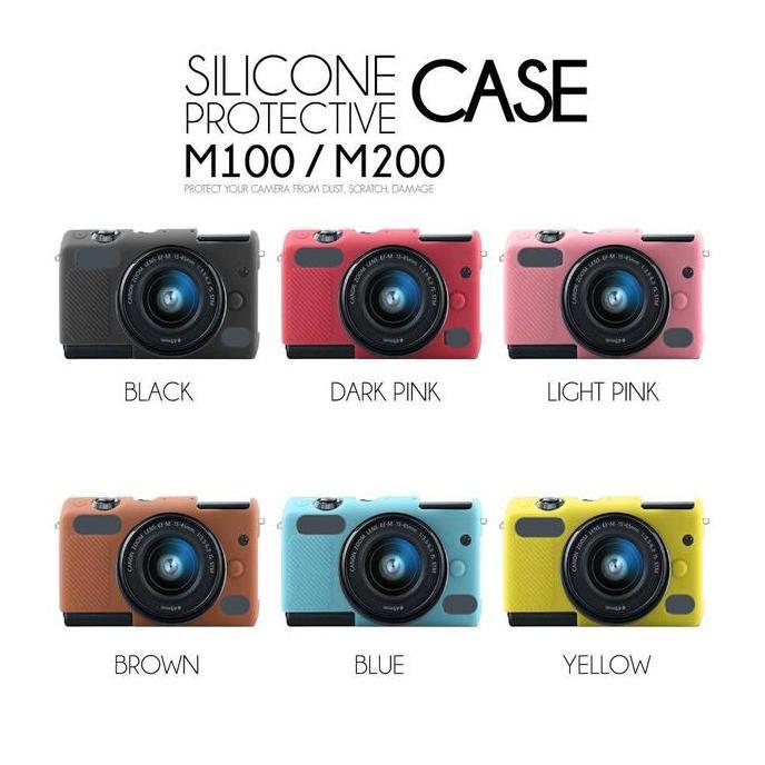Jual Silikon Case for Canon EOS M100 M200 (Casing Silicone / Sarung ...