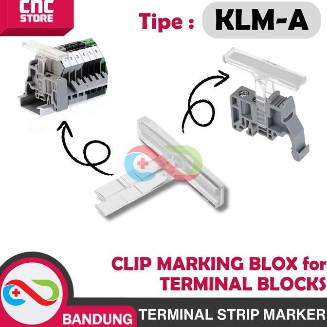 Jual TERMINAL STRIP MARKER KLM-A (JKLM-A) CLIP - Marking BLOX KLM-A ...
