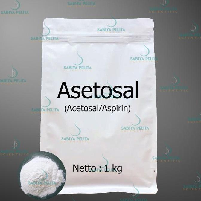 Jual ASETOSAL/ACETOSAL/ASPIRIN/ASAM ASETILSALISILAT | Shopee Indonesia