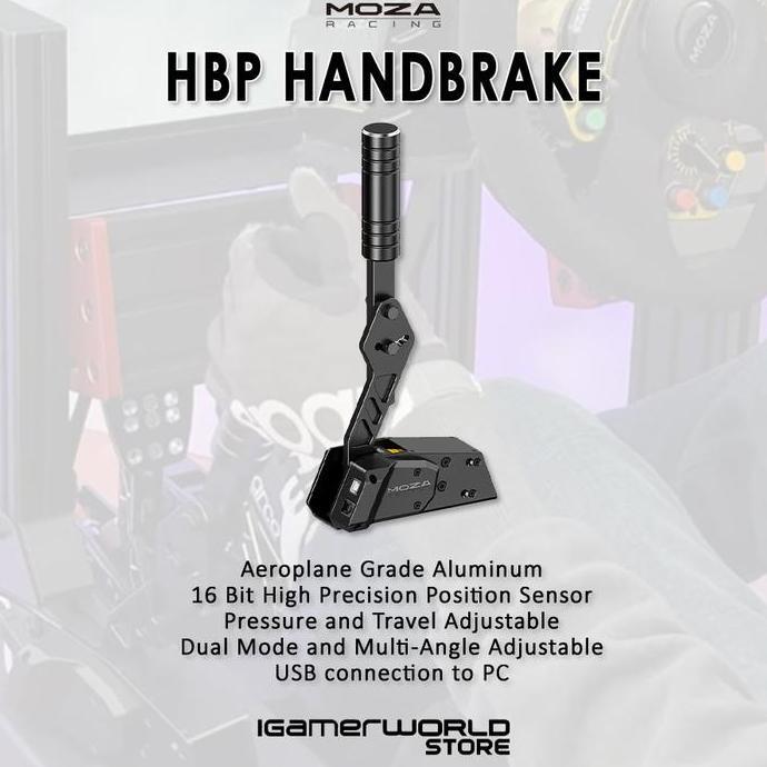 Jual MOZA Racing HBP Handbrake Racing Simulator Accesories | Shopee ...