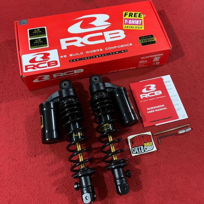 Jual Shock RCB Racing Boy MB-2 MB2 PLUS 305mm Black Premium New NMAX ...