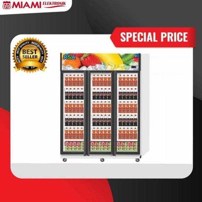 Jual Showcase RSA Amethyst 3Pintu / Showcase Cooler RSA 3 pintu ...
