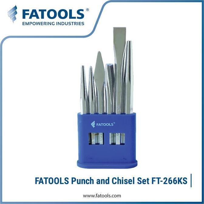 Jual New FATOOLS 266KS - PUNCH AND CHISEL SET ISI 6 PCS | Shopee Indonesia