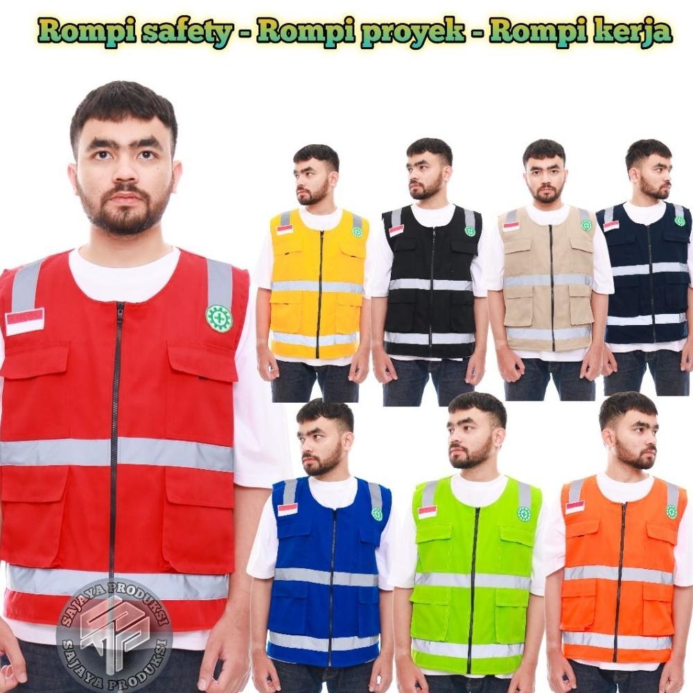 Jual Original Rompi Proyek | Rompi Safety | Rompi Lapangan | Rompik3 ...