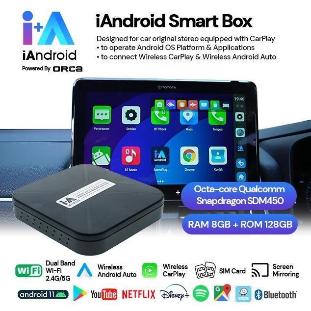 Jual iAndroid Smart Multimedia Box USB Dongle Wireless CarPlay Android ...