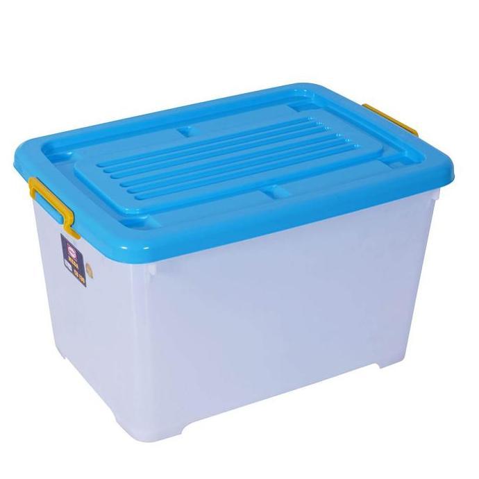 Jual NEW SHINPO 116 CB 130 MEGA CONTAINER BOX 130 LITER DENGAN RODA ...
