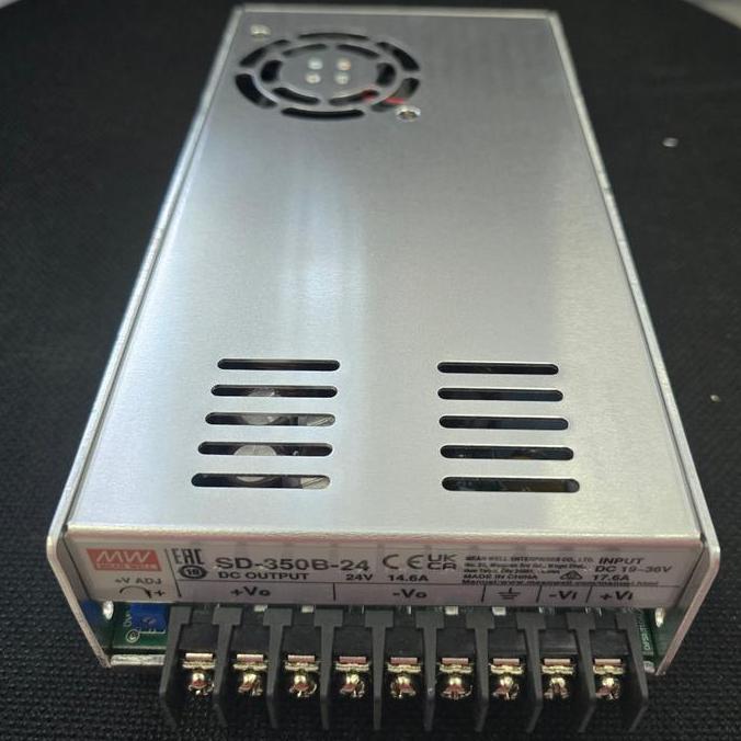 Jual MEANWELL DC TO DC Converter SD-350B-24 24V 14.6A Input 19-36VDC ...