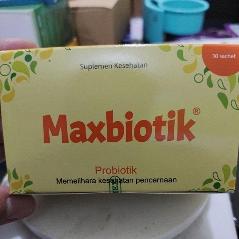 Jual Maxbiotik / Probiotik / Pencernaan Box 30 Sachet | Shopee Indonesia